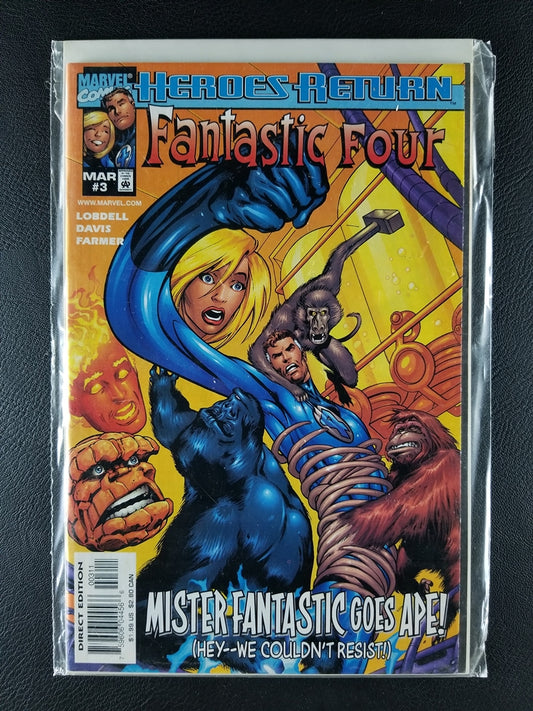 Fantastic Four [3rd Series] #3 (Marvel, March 1998)