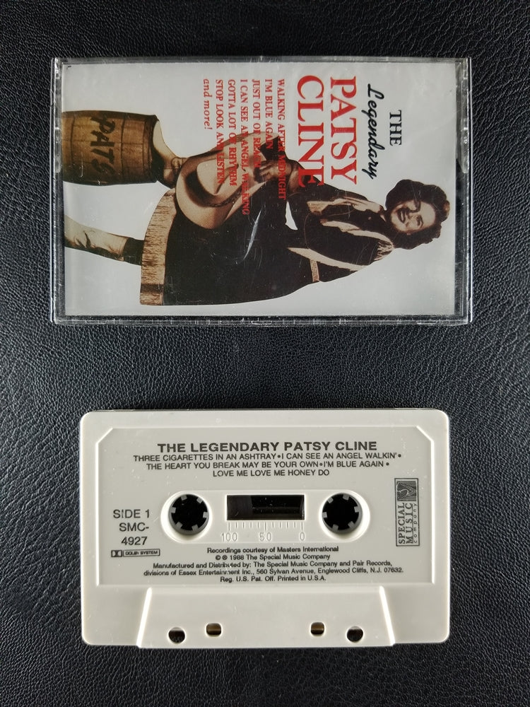 Patsy Cline - The Legendary Patsy Cline (1988, Cassette)