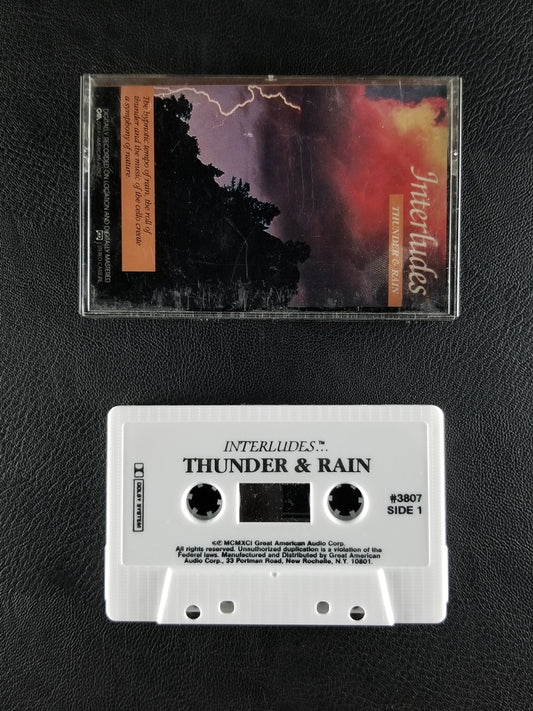 No Artist - Interludes... Thunder & Rain (1991, Cassette)