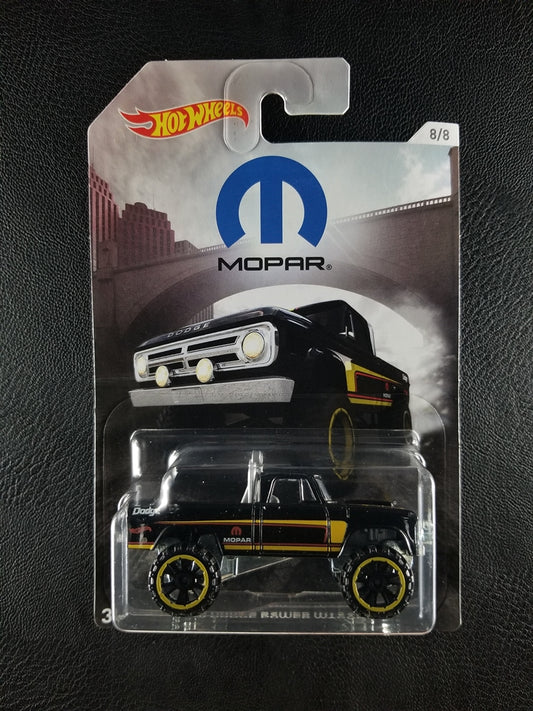 Hot Wheels - '70 Dodge Power Wagon (Black) [8/8 - 2018 HW Mopar]