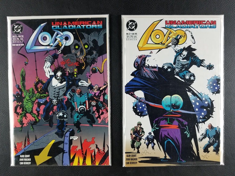 Lobo: Unamerican Gladiators #1-4 Set (DC, 1993)