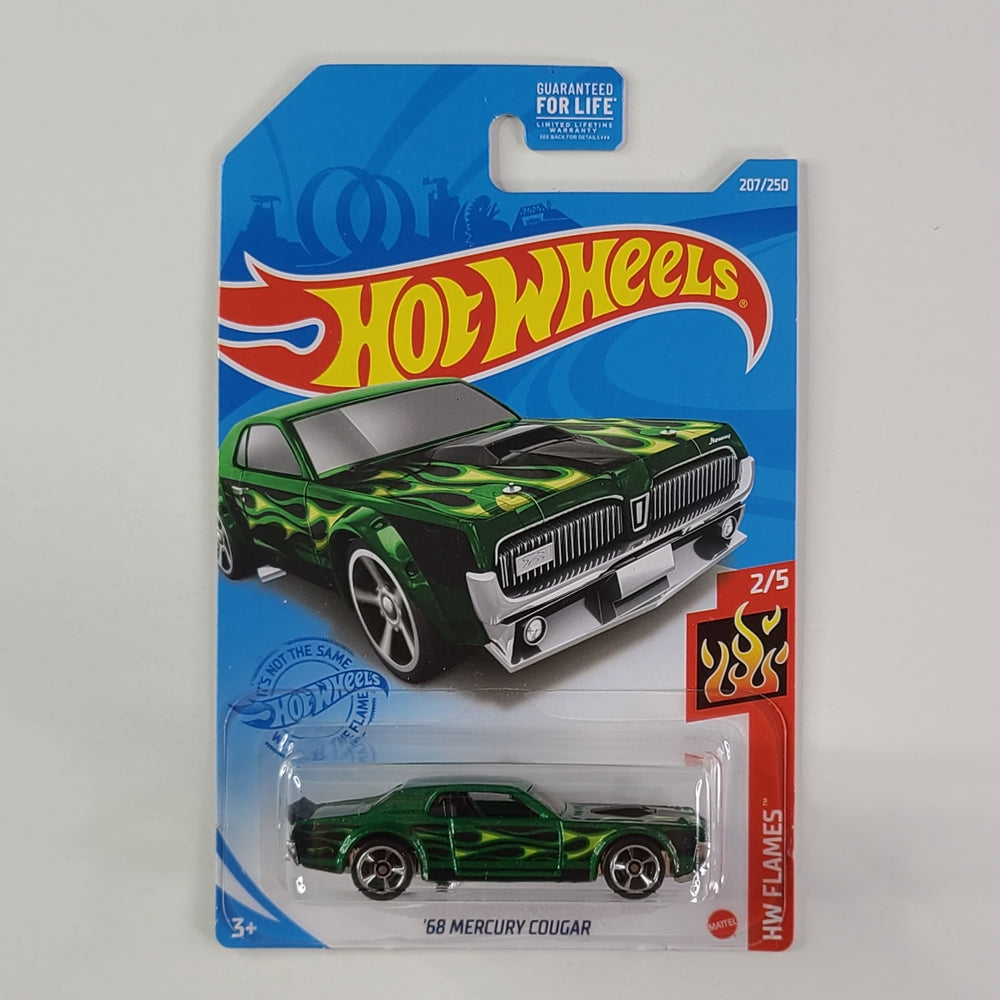 Hot Wheels - '68 Mercury Cougar (Metalflake Green)