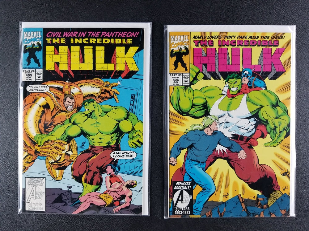 The Incredible Hulk [1st Series] #401-410 Set (Marvel, 1993)