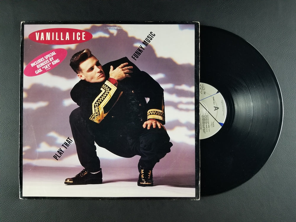 Vanilla Ice - Play That Funky Music (1990, 12'' Single)