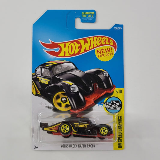 Hot Wheels - Volkswagen Käfer Racer (Black) [HW Speed Graphics Mini Collection (2017) - 2/10] [New for 2017]