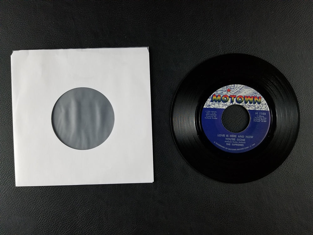 The Supremes - Love is Here and Now You're Gone (1967, 7'' Single)