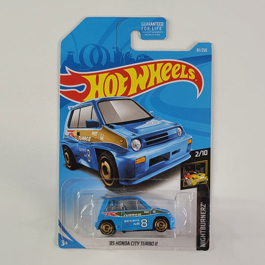 Hot Wheels - '85 Honda City Turbo II (Blue)