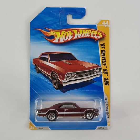 Hot Wheels - '67 Chevelle SS 396 (Metalflake Maroon)