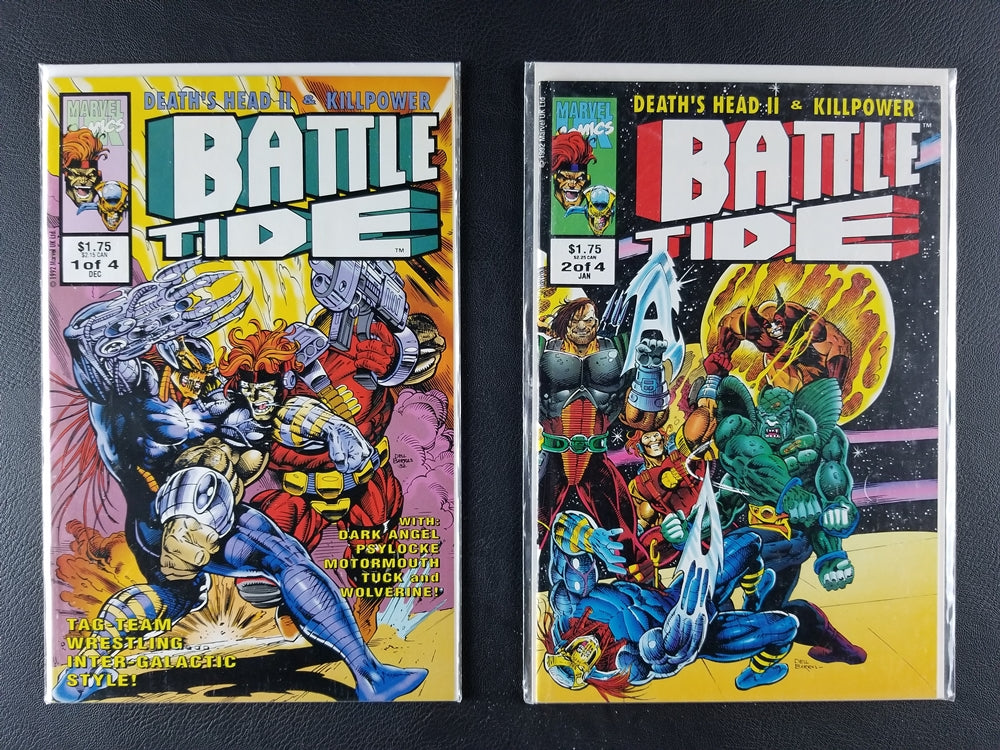 Battletide [1st Series] #1-4 Set (Marvel, 1992-93)