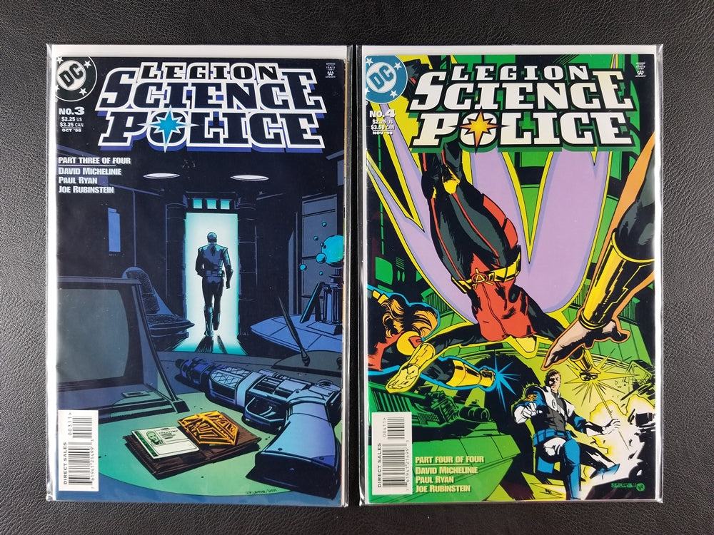 Legion Science Police #1-4 Set (DC, 1998)