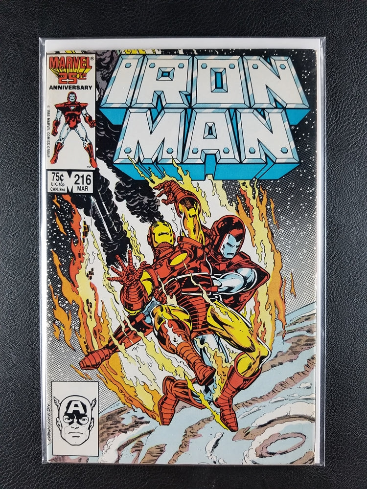 Iron Man [1st Series] #216 (Marvel, March 1987)