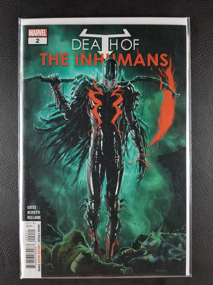 Death of the Inhumans #2A (Marvel, October 2018)