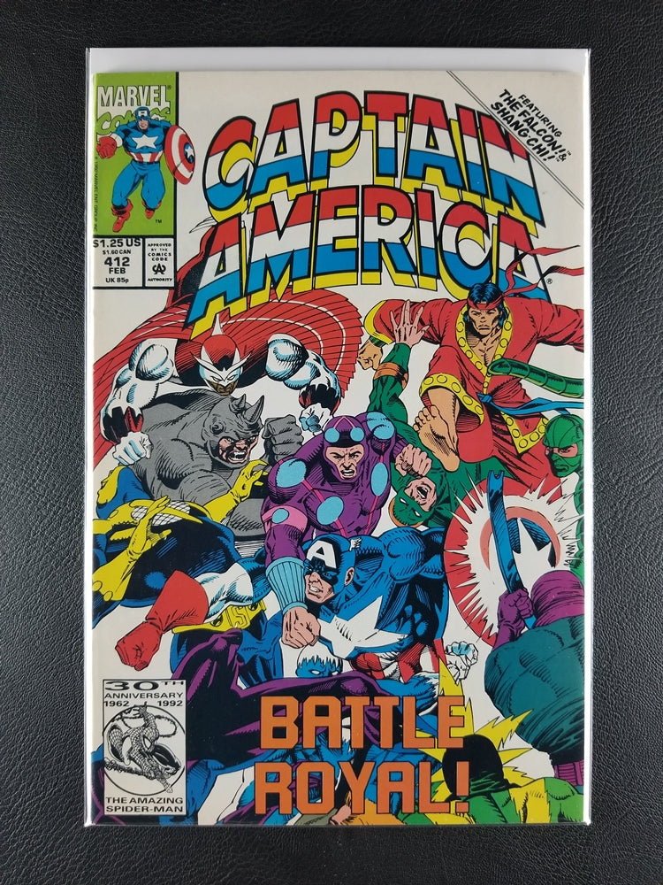 Captain America [1st Series] #412 (Marvel, February 1993)