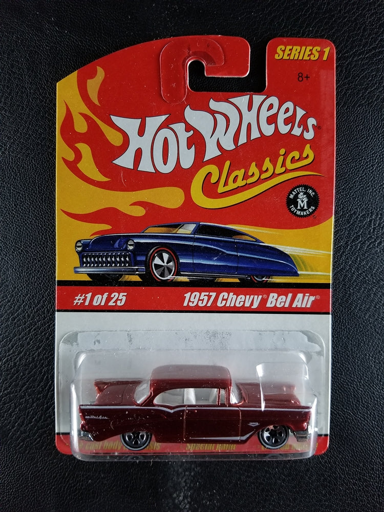 Hot Wheels Classics - 1957 Chevy Bel Air (Spectraflame Orange) [1/25 - Series 1]