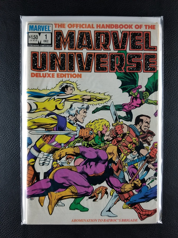 Official Handbook of the Marvel Universe [Deluxe Edition] #1 (Marvel, December 1985)