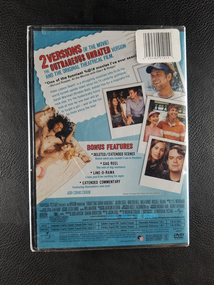 Forgetting Sarah Marshall [Unrated Widescreen Edition] (2008, DVD) [SEALED]