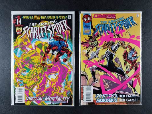 The Amazing Scarlet Spider #1 & 2 Set (Marvel, 1995)