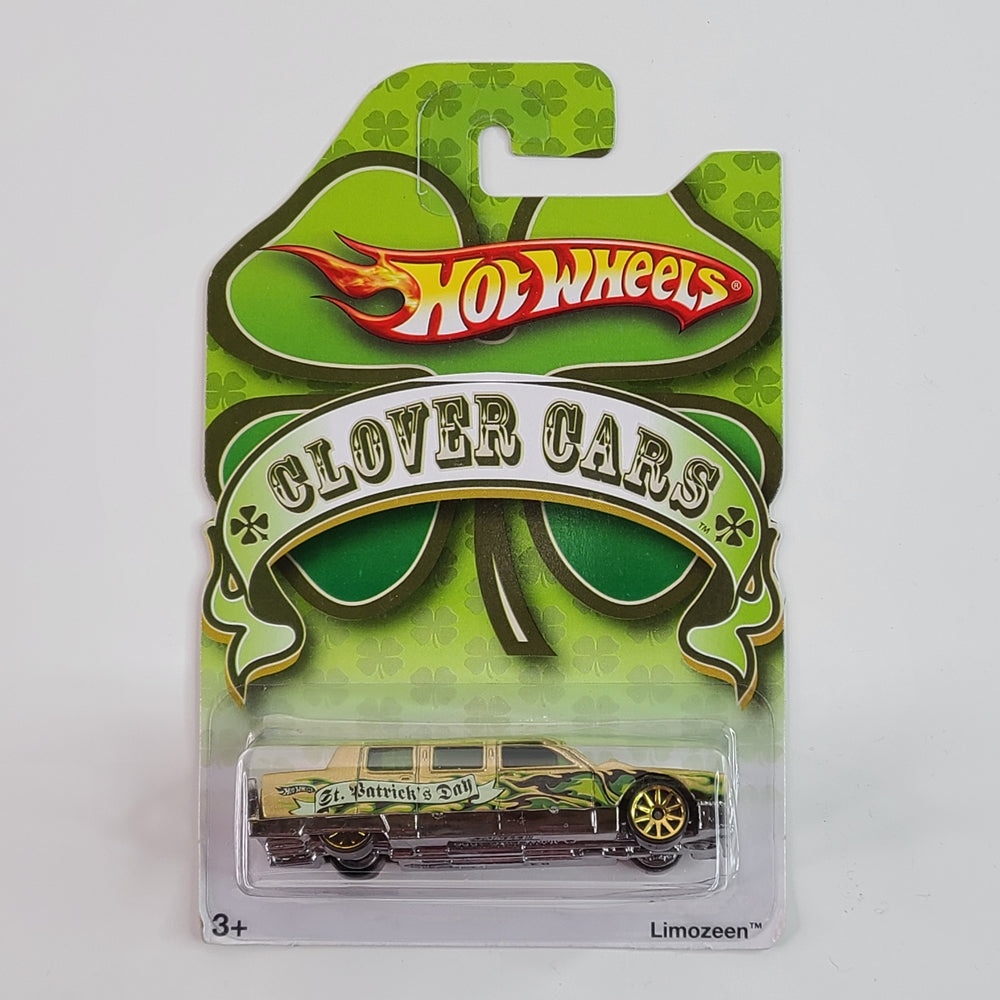 Hot Wheels - Limozeen (Metallic Gold) [Clover Cars Series (2010)] [Walmart Exclusive]