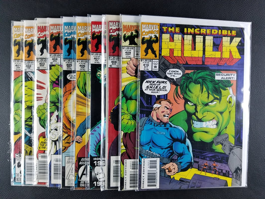 The Incredible Hulk [1st Series] #401-410 Set (Marvel, 1993)