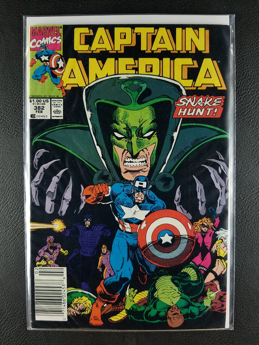 Captain America [1st Series] #382 (Marvel, February 1991)