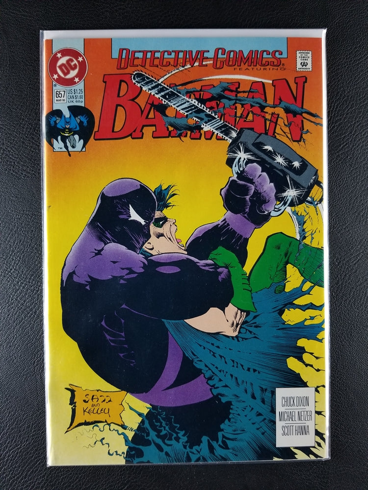 Detective Comics [1st Series] #657 (DC, March 1993)