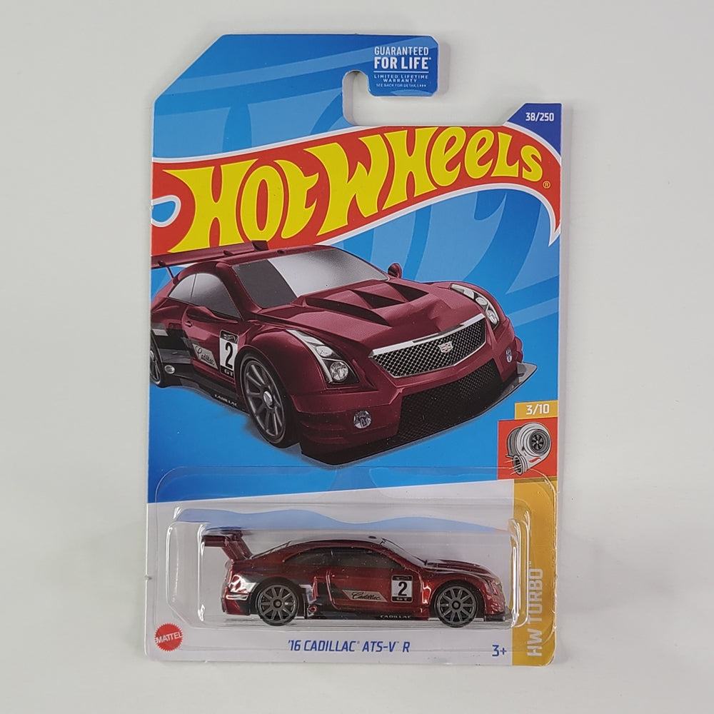 Hot Wheels - '16 Cadillac ATS-V R (Metalflake Burgundy)