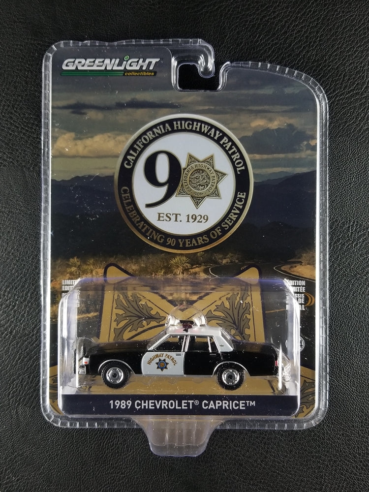 Greenlight - 1989 Chevrolet Caprice (Black) [California Highway Patrol 90th Anniversary; Limited Edition]