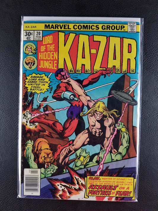 Ka-Zar [2nd Series] #20 (Marvel, February 1977)