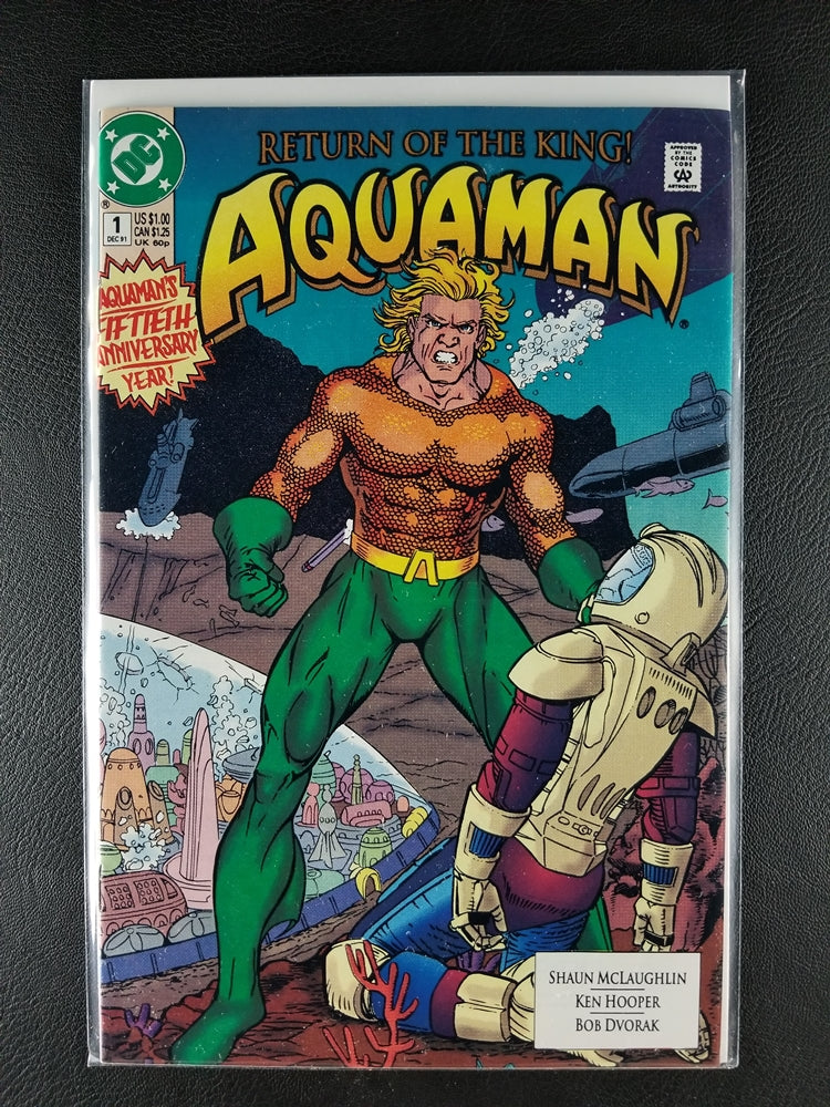 Aquaman [2nd Series] #1 (DC, December 1991)