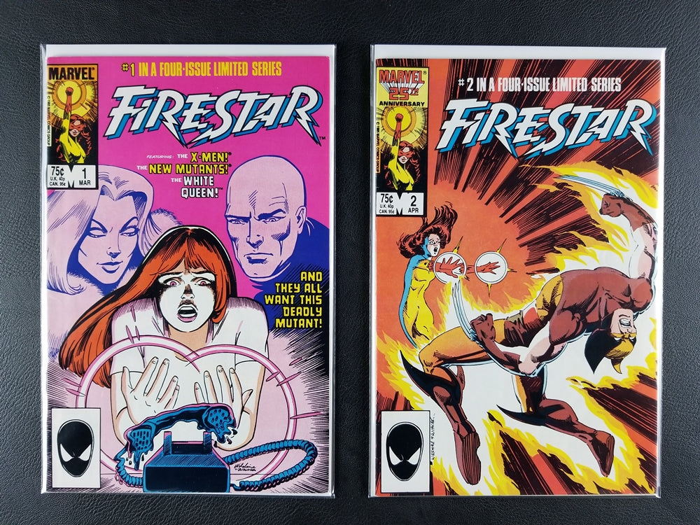 Firestar #1-4 Set (Marvel, 1986)