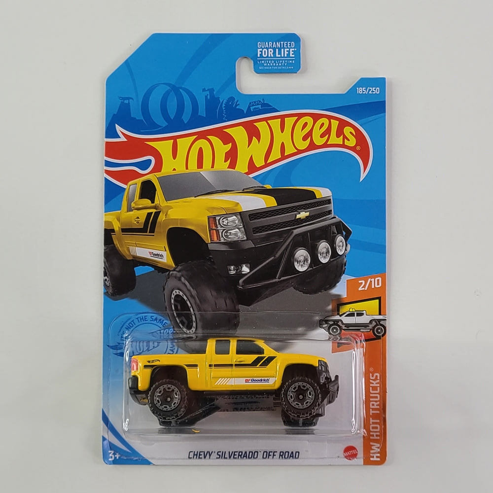 Hot Wheels - Chevy Silverado Off Road (Yellow)