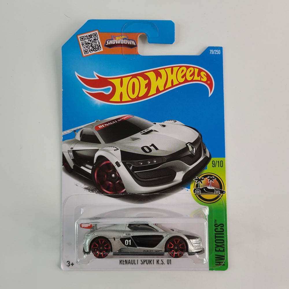 Hot Wheels - Renault Sport R.S. 01 (Metalflake Silver)