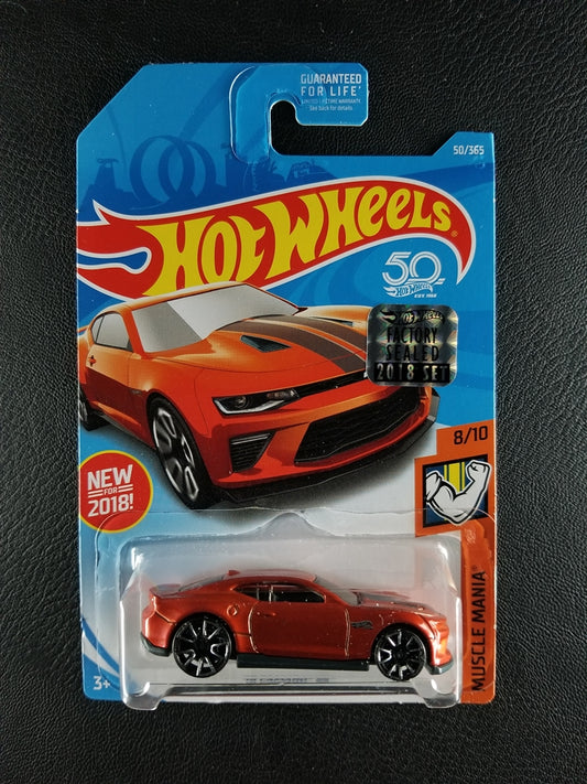 Hot Wheels - '18 Camaro SS (Orange) [Factory Sealed 2018 Set]