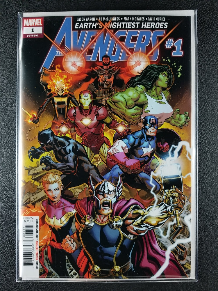 The Avengers [8th Series] #1A (Marvel, July 2018)