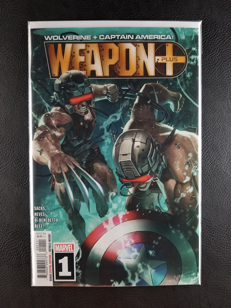 Wolverine and Captain America: Weapon Plus #1A (Marvel, September 2019)