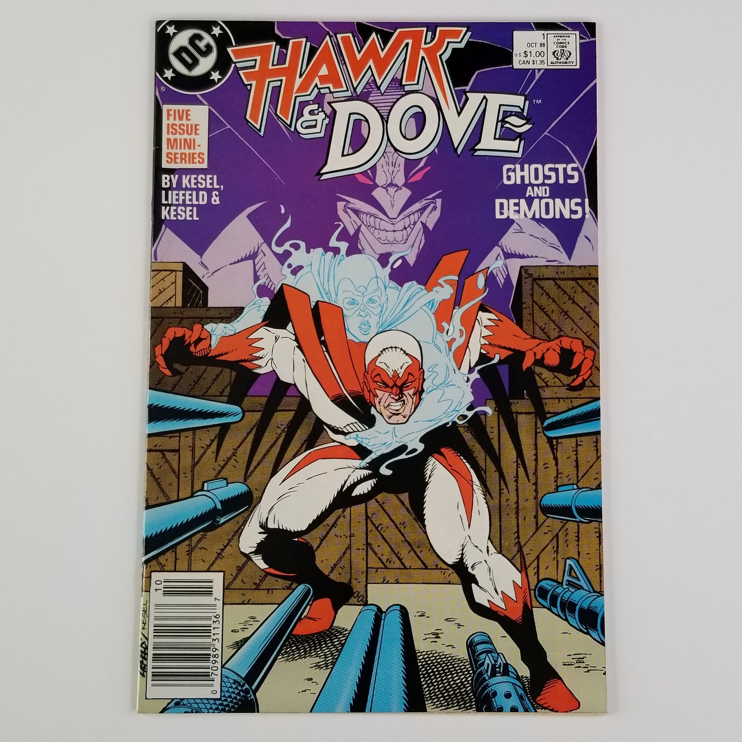 Hawk and Dove (DC, 1988 2nd Series) #1 Newsstand Edition