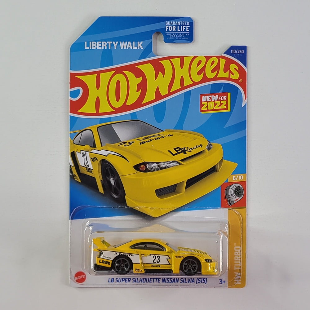 Hot Wheels - LB Super Silhouette Nissan Silvia (S15) (Yellow)