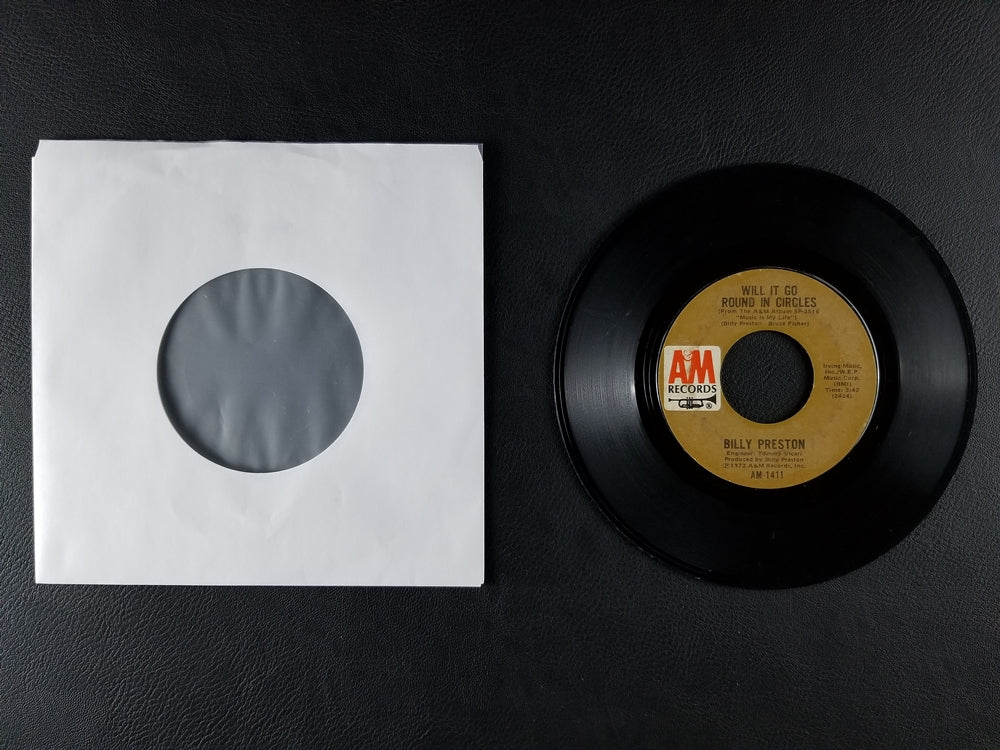 Billy Preston - Will It Go Round in Circles / Blackbird (1972, 7'' Single)