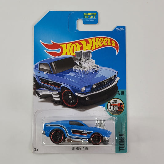 Hot Wheels - '68 Mustang (Blue)