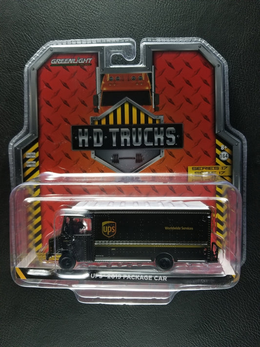Greenlight - UPS 2019 Package Car (Dark Brown) [HD Trucks (Series 7); Limited Edition]