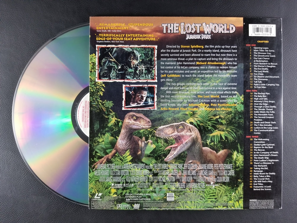 The Lost World: Jurassic Park [Widescreen] (1997, Laserdisc)