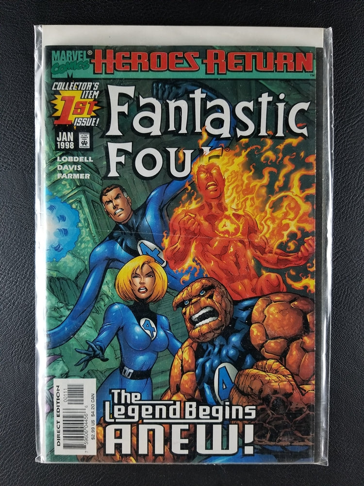 Fantastic Four [3rd Series] #1A (Marvel, January 1998)