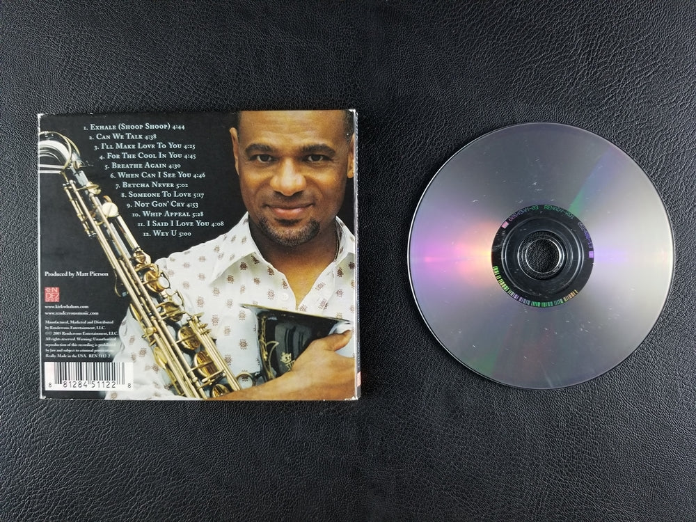 Kirk Whalum - The Babyface Songbook (2005, CD)