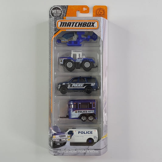 Matchbox - Police Team 5-Pack (2017)