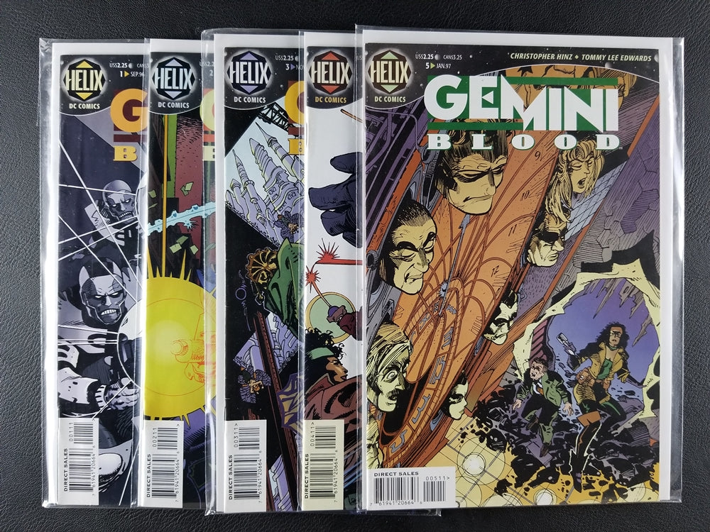 Gemini Blood #1-5 Set (DC, 1997)