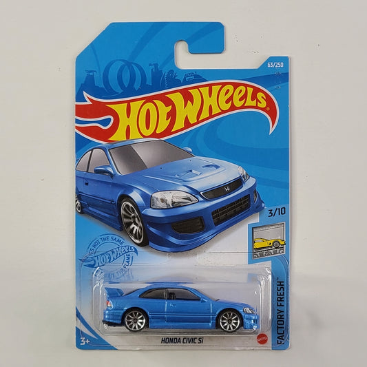 Hot Wheels - Honda Civic Si (Metalflake Light Blue)