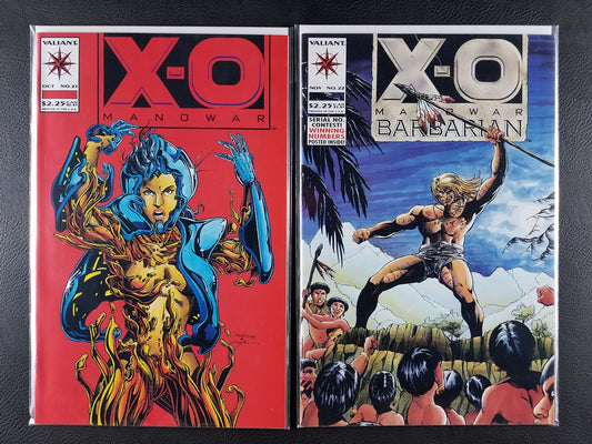 X-O Manowar [1st Series] #21 & 22 Set (Image, 1993)