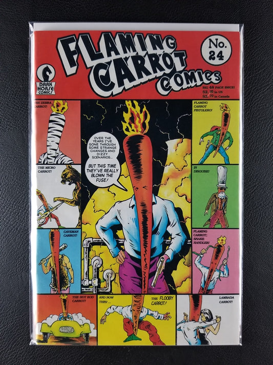 Flaming Carrot [1984] #24 (AV/Dark Horse, April 1990)