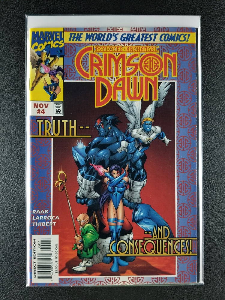Psylocke & Archangel: Crimson Dawn #4 (Marvel, November 1997)