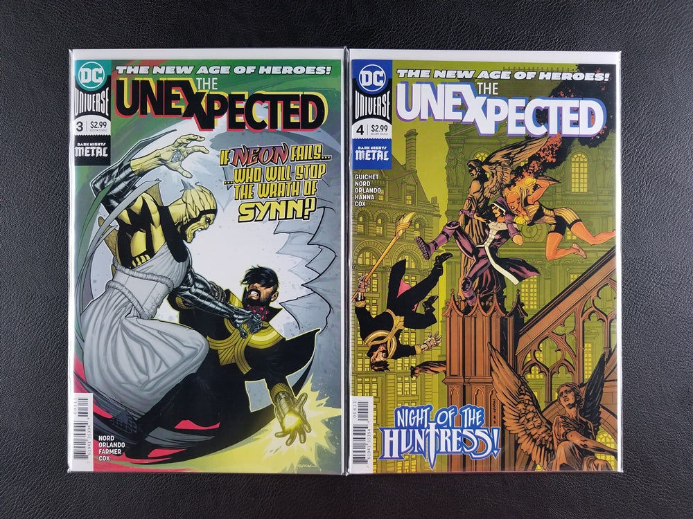 The Unexpected [2018] #1-4 Set (DC, 2018)